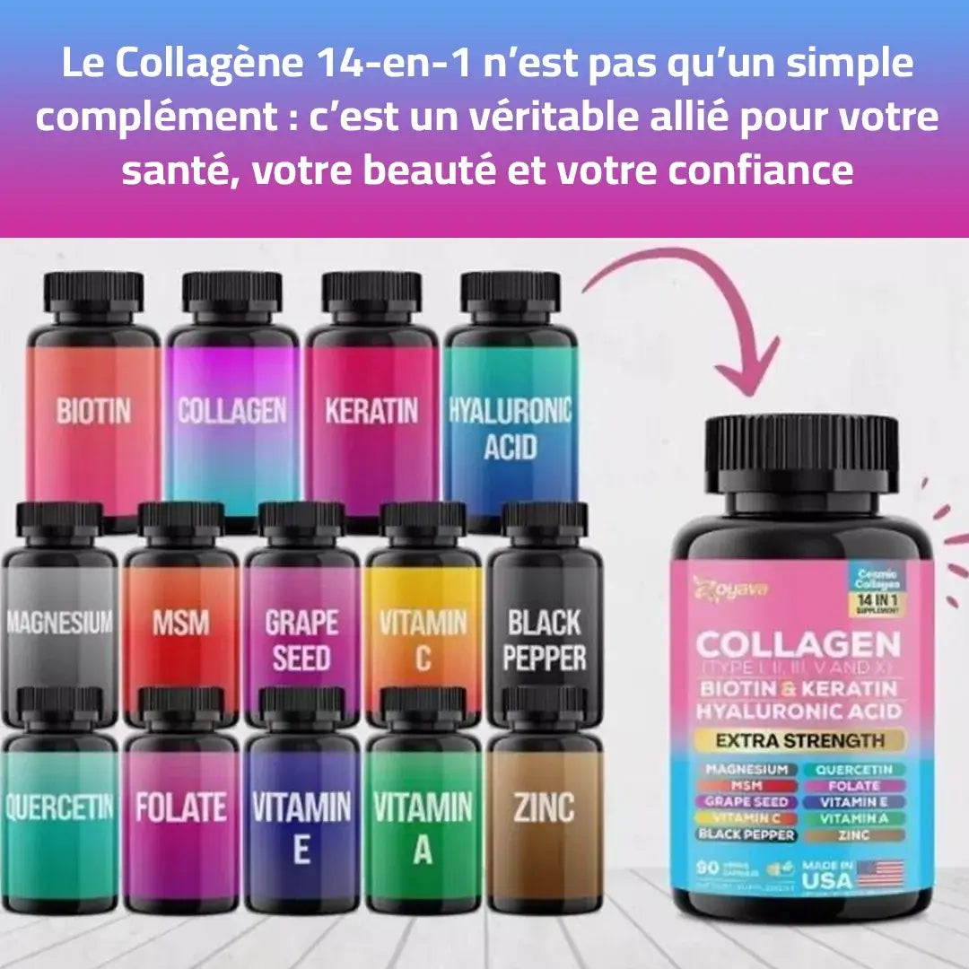 Collagène 14 en 1 pour une beauté naturelle