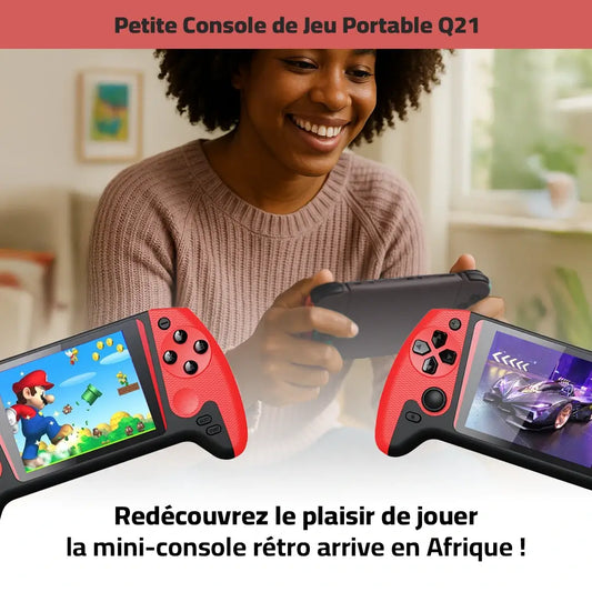 Console de Jeu Portable: Le Plaisir du Jeu, Partout avec 500 jeux !