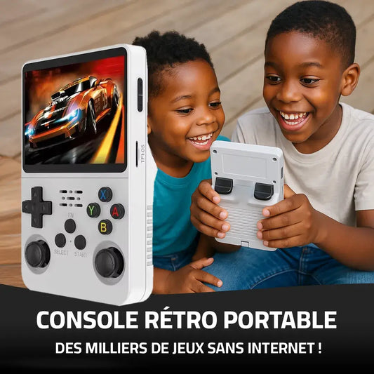 🎮 Console Rétro Portable – Des milliers de jeux sans internet !