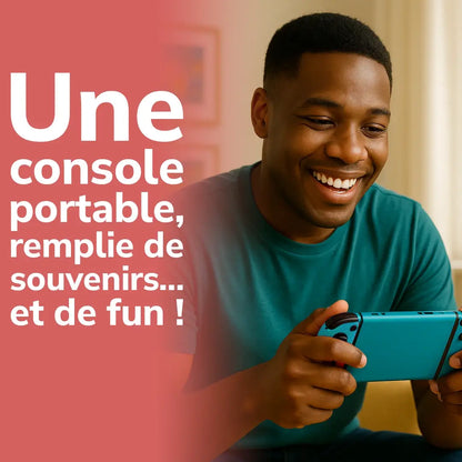 Console de Jeu Portable: Le Plaisir du Jeu, Partout avec 500 jeux !