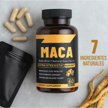 Retrouve ta puissance d’homme avec les gélules naturelles de Maca !