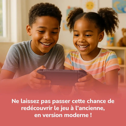 Console de Jeu Portable: Le Plaisir du Jeu, Partout avec 500 jeux !