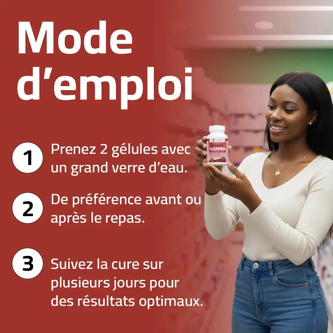 🌿 Nettoyant Naturel pour Reins – Retrouve ton énergie!