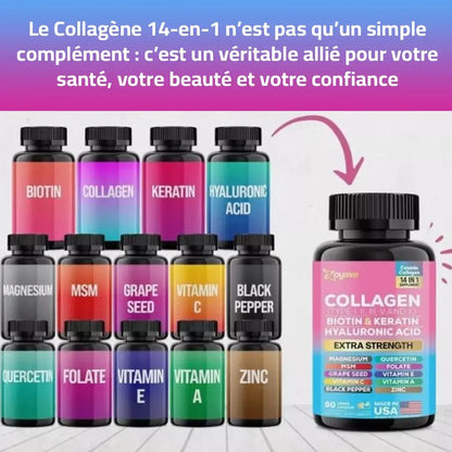 Collagène 14 en 1 pour une beauté naturelle