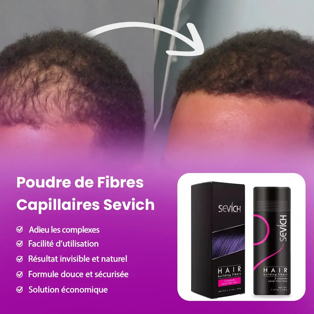 Poudre de Fibres Capillaires Sevich