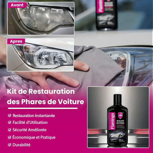 Kit de Restauration des Phares de Voiture