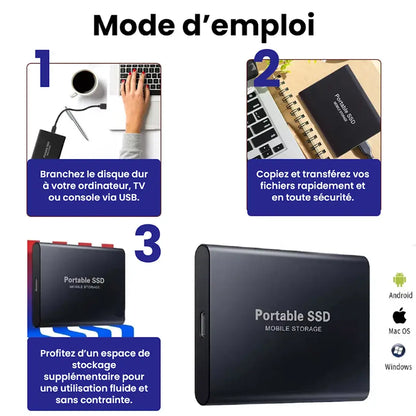 4 To de mémoire, toujours avec vous !