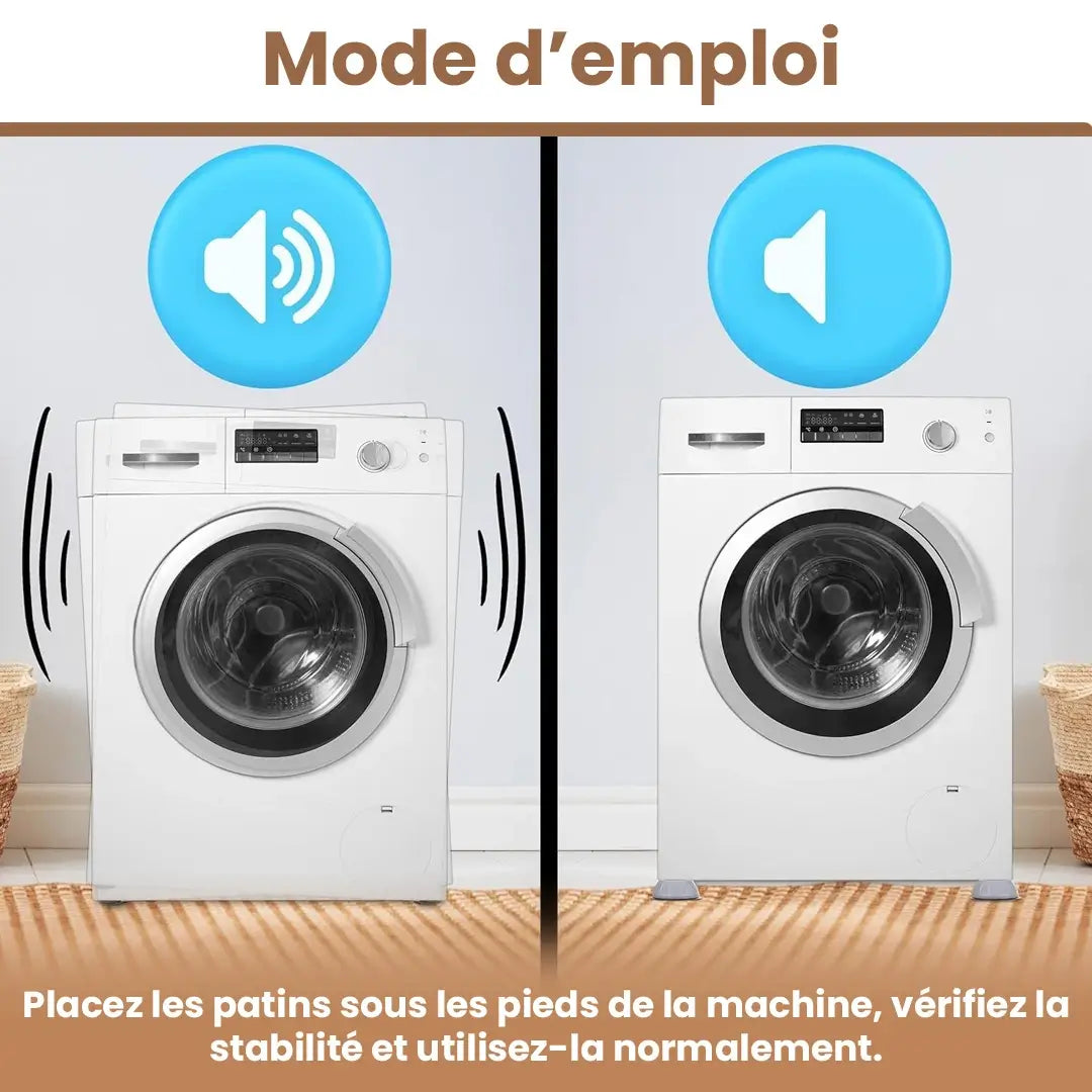 Pads Anti-Vibrations Universels