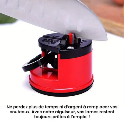 AIGUISEUR DE COUTEAUX AVEC VENTOUSE