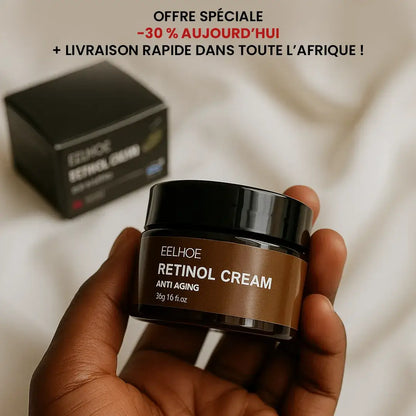 Crème Éclat Visage au Rétinol – Dites Adieu aux Taches et Rides !