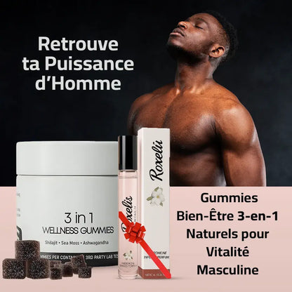 Retrouve ta Puissance d’Homme – Gummies pour Vitalité Masculine