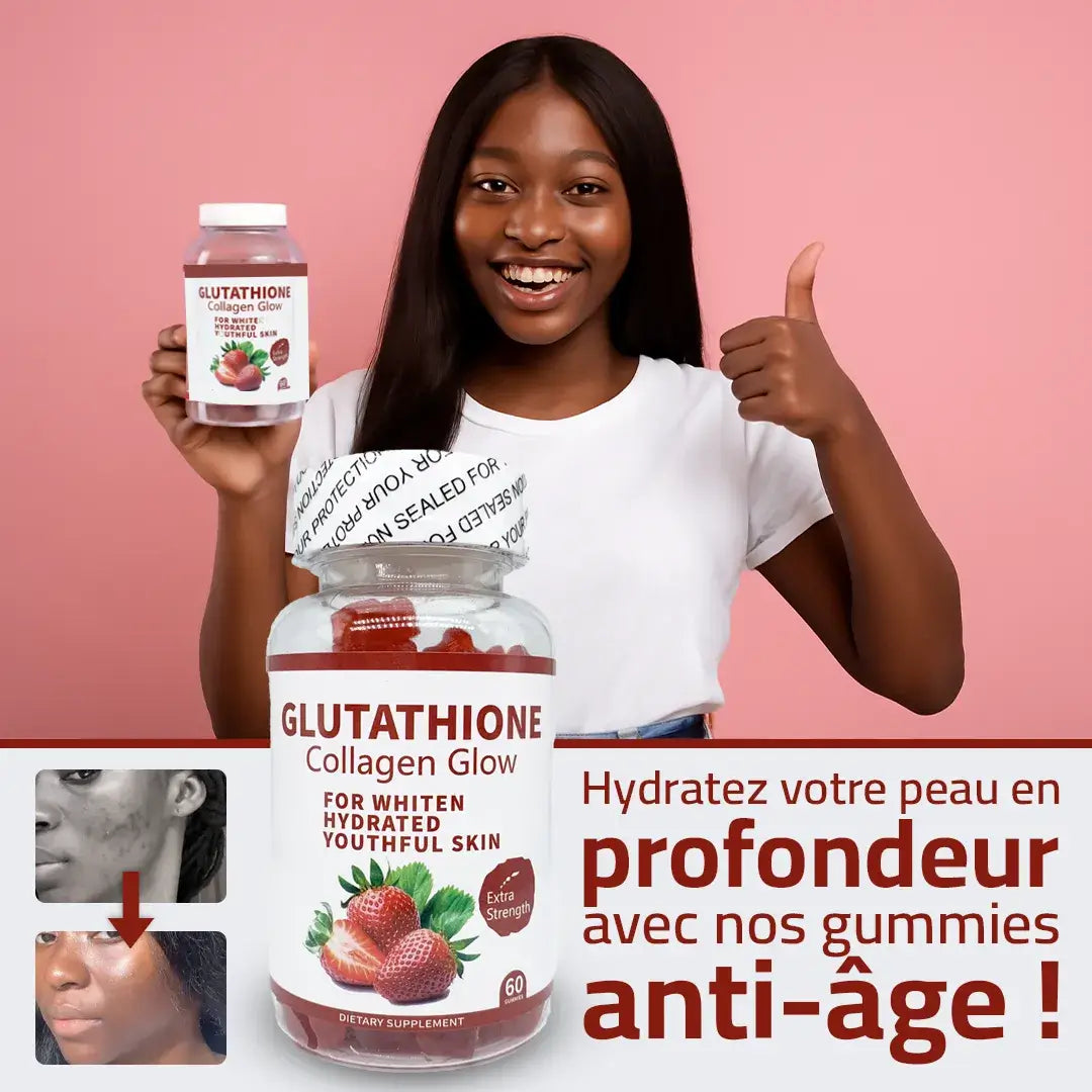 Gummies Hydratantes: Une Peau Éclatante et Douce Comme du Verre
