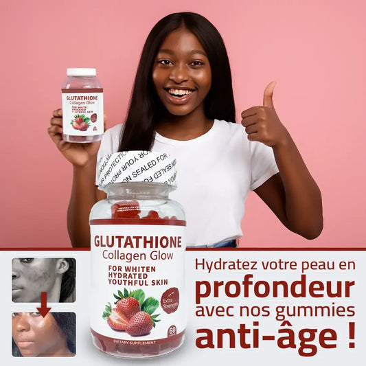 Gummies Hydratantes: Une Peau Éclatante et Douce Comme du Verre