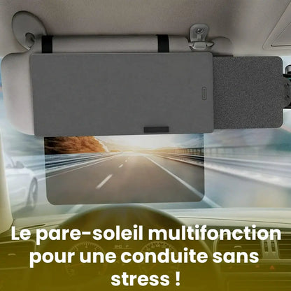 Conduisez sans stress : Le pare-soleil multifonction