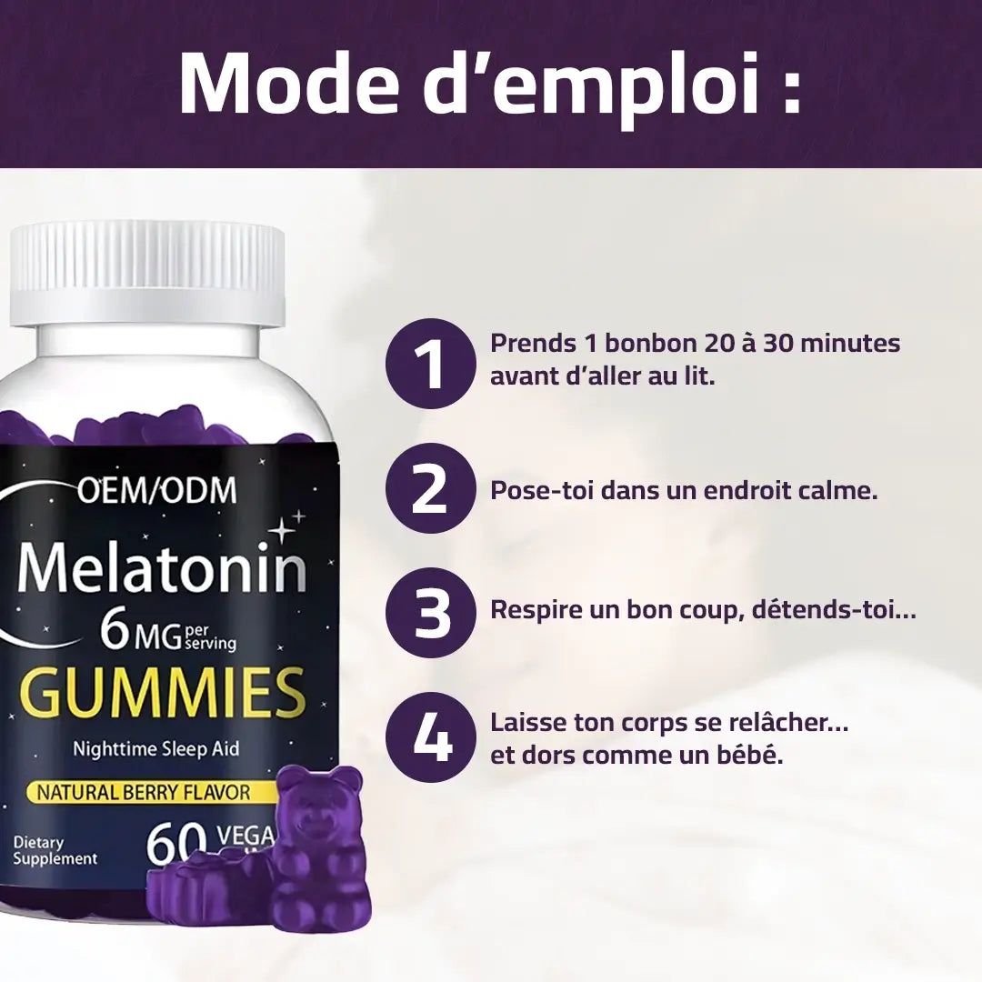 Bonbons Sommeil Naturels – Dors paisiblement
