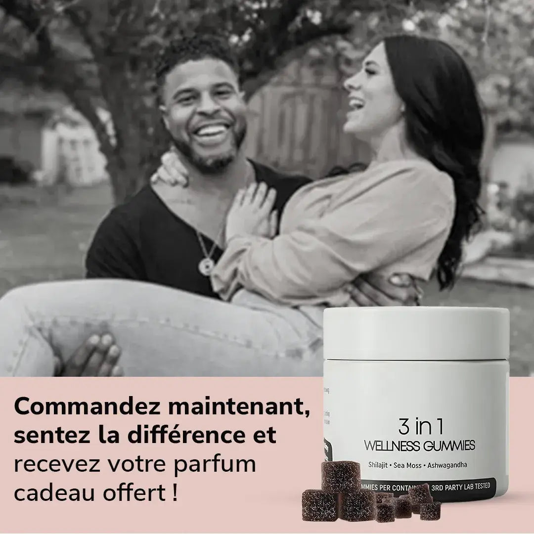 Retrouve ta Puissance d’Homme – Gummies pour Vitalité Masculine