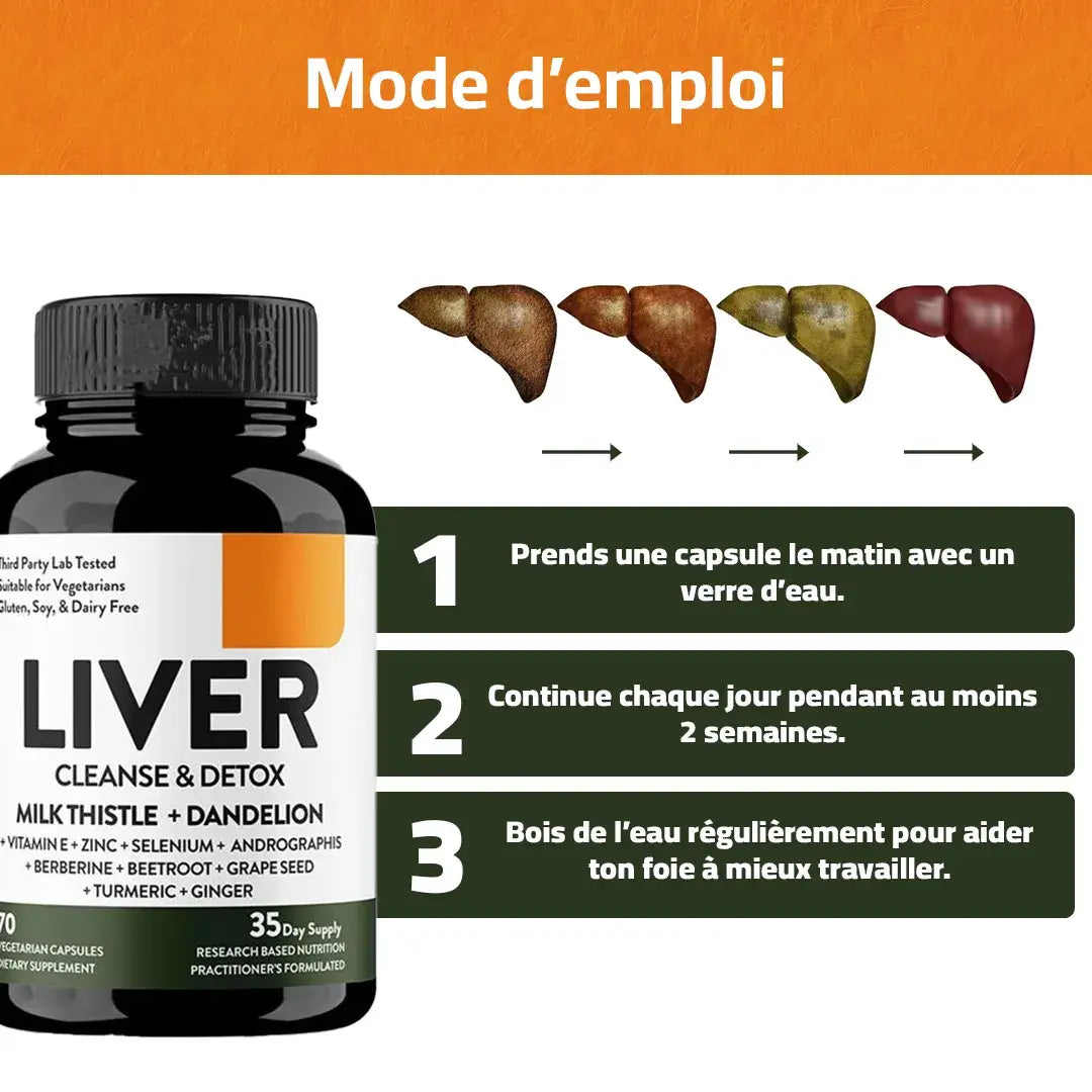 Nettoyez votre foie, protégez votre santé dès aujourd’hui !