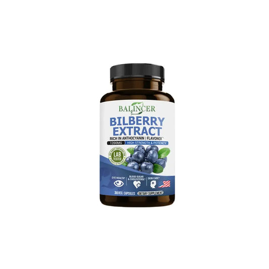 Bilberry Extract 120 Capsules