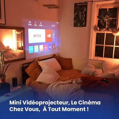 Mini Vidéoprojecteur – Transformez Votre Salon en Cinéma!